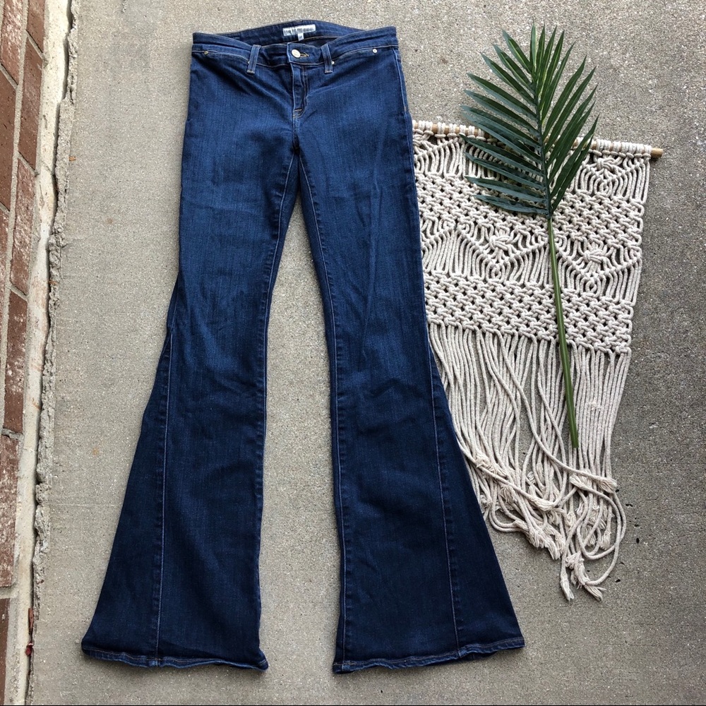 Joie Mid-Rise Flare Jeans Size 28 - Picture 2 of 7